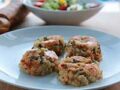 salmon risotto bowl cakes