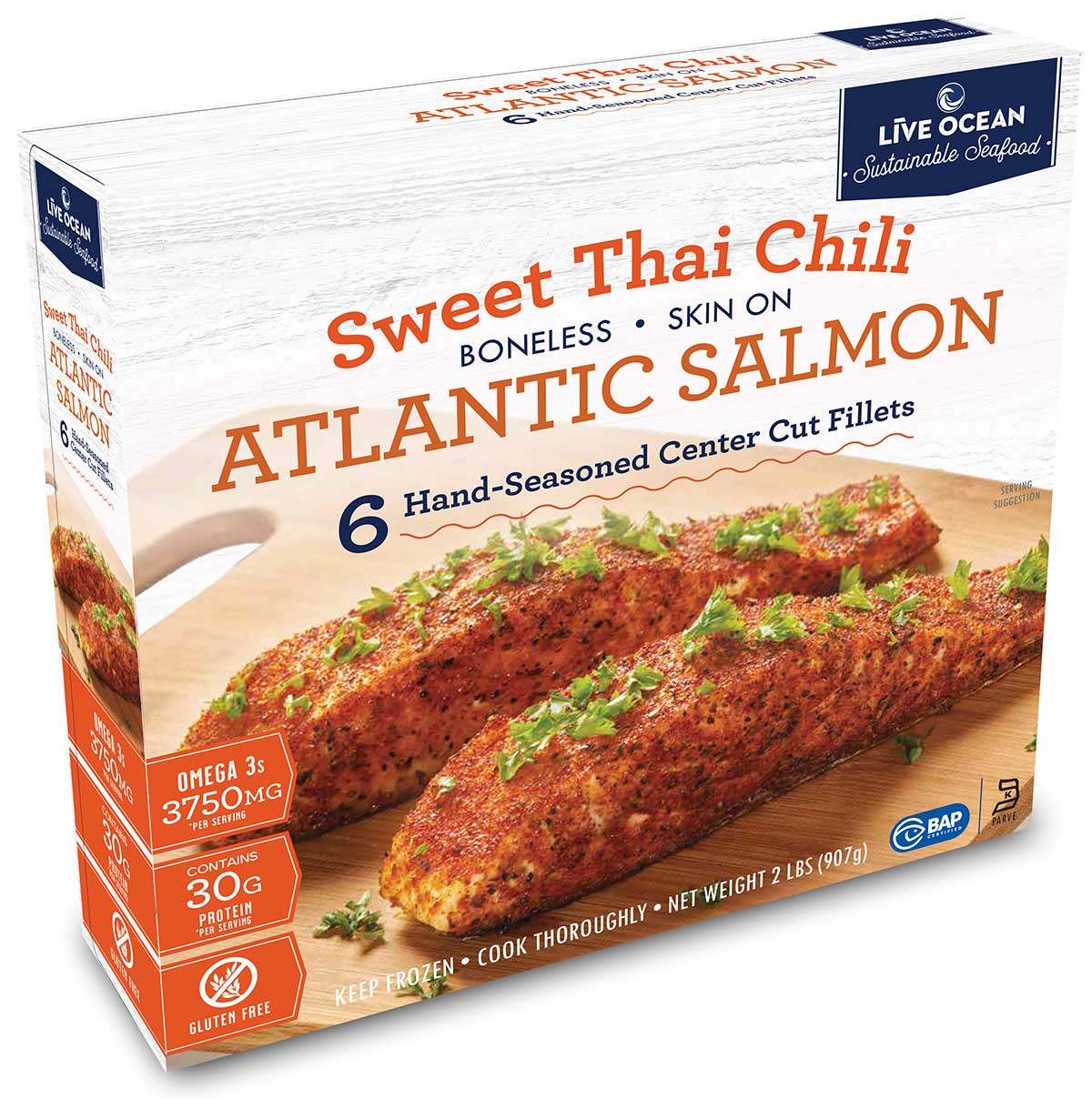 Live Ocean Sweet Thai Chili Salmon